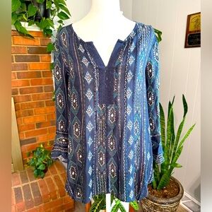 Haute Hippie 3/4 sleeve top small excellent condition